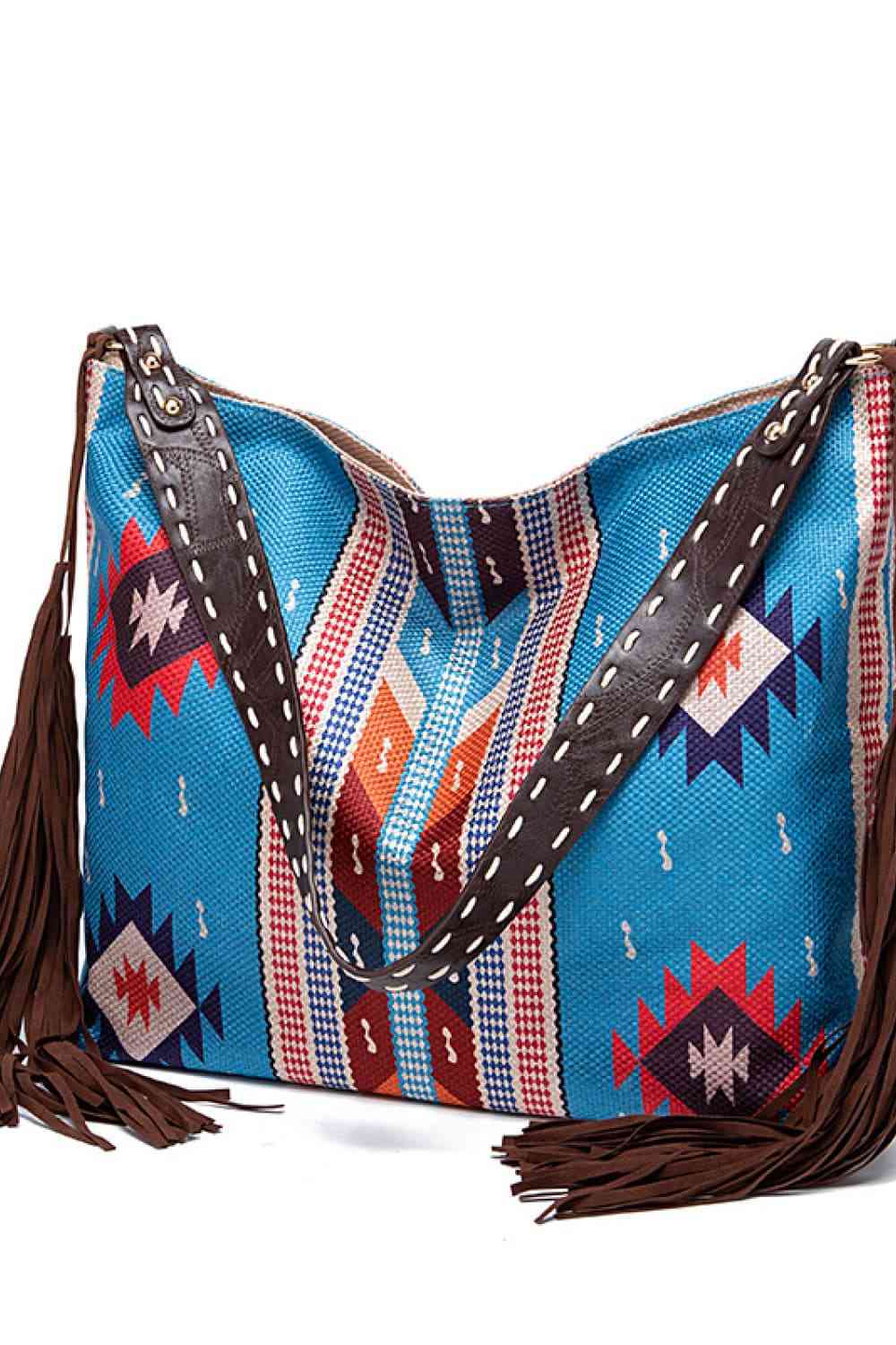 Geometric Canvas Tote Bag- 8 colors